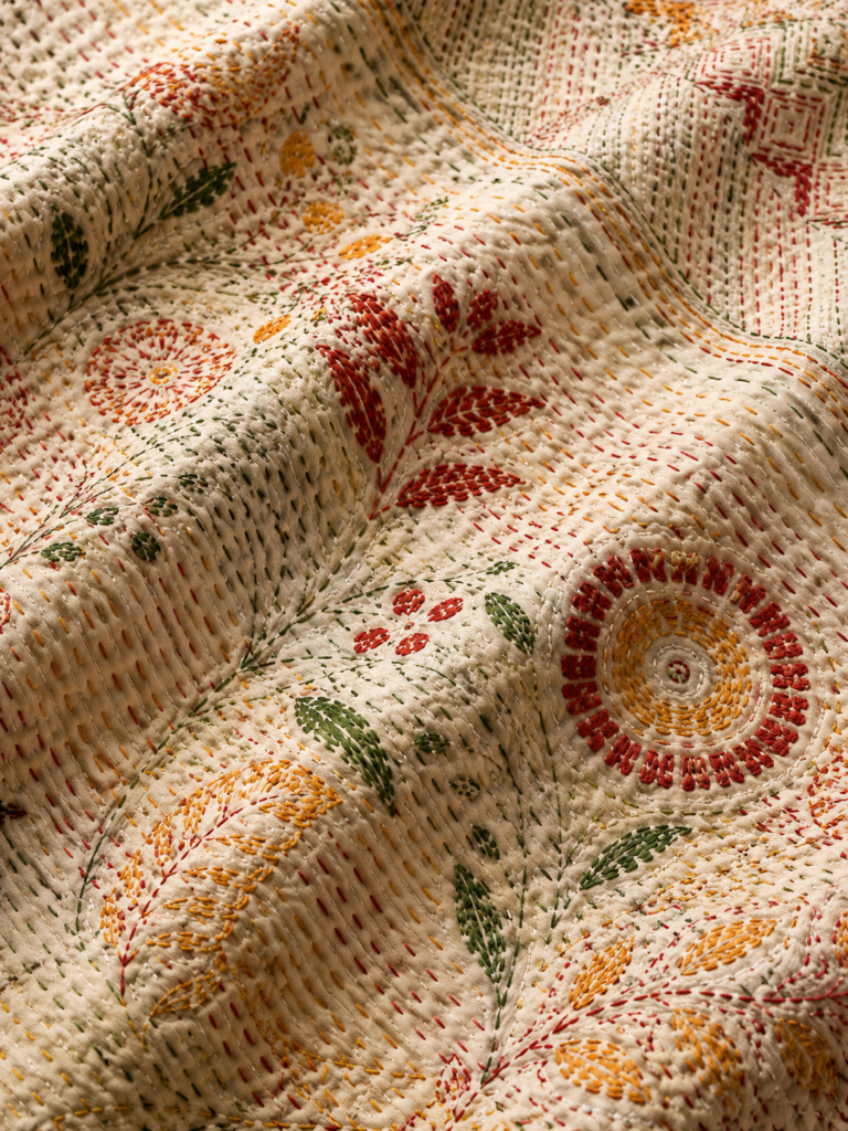 Kantha saree
