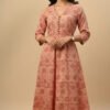 Sanaa Pure Cotton Handblocked Printed Dress