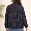Mira Kantha Bomber Jacket – Geometric III