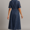 Aaliyah Tencel Denim Wrap Dress
