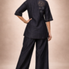 Reena Denim Button-Down Co-ord Set