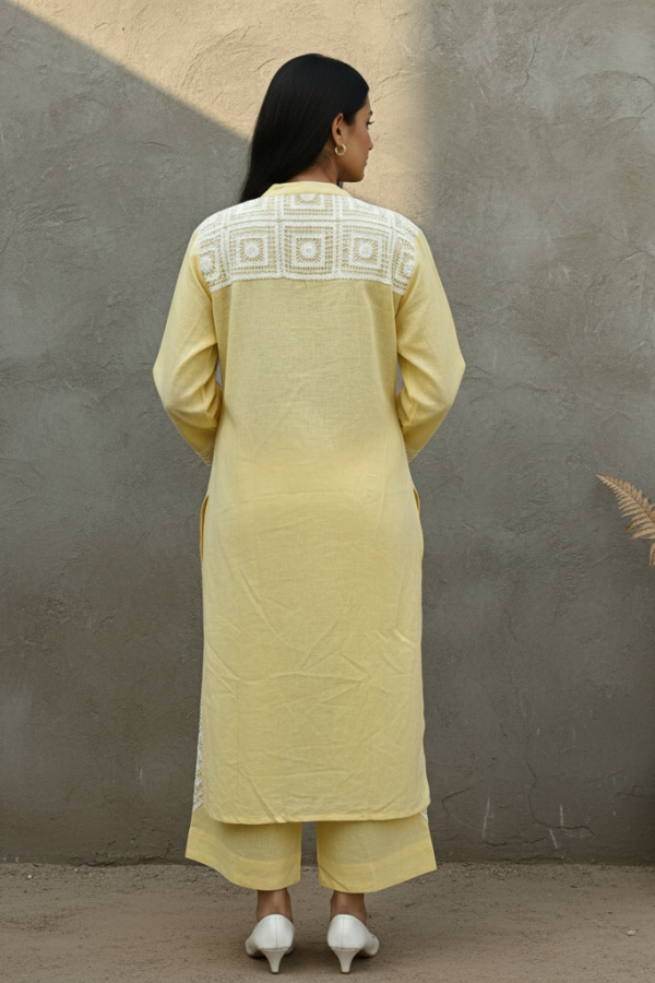 Kiana Linen Lace Co-ord Set