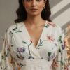 Ananya Cambric Cotton Floral Midi Dress