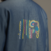 Zia Tencel Hand Embroidery Bomber Jacket II