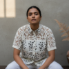 Amelia Cream Linen Lace Shirt