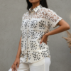 Amelia Cream Linen Lace Shirt