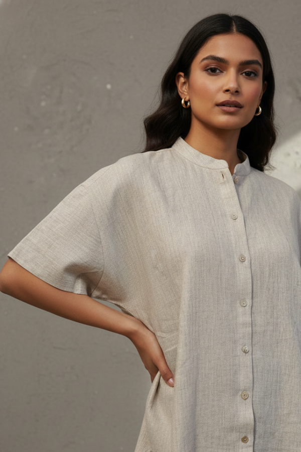 Mia Linen Striped Co-ord Set