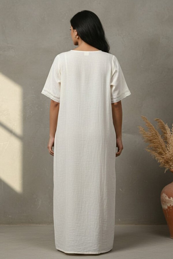 Avani Linen Floral Maxi Dress