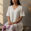 Avani Linen Floral Maxi Dress