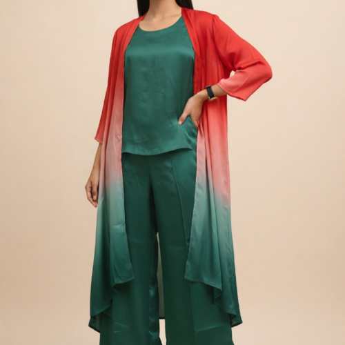 Fiza Modal Silk 3-Piece Ombre Set