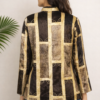 Kiara Velvet Ajrakh Zipper Jacket
