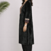 Adira Ajrakh Velvet Co-ord Set – Geometric Floral