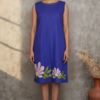Sheena Cotton Poplin Racer Back Dress