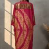 Kavya Modal Silk Shibori Shirt Dress