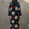 Zoya Modal Silk Ajrakh Maxi Dress