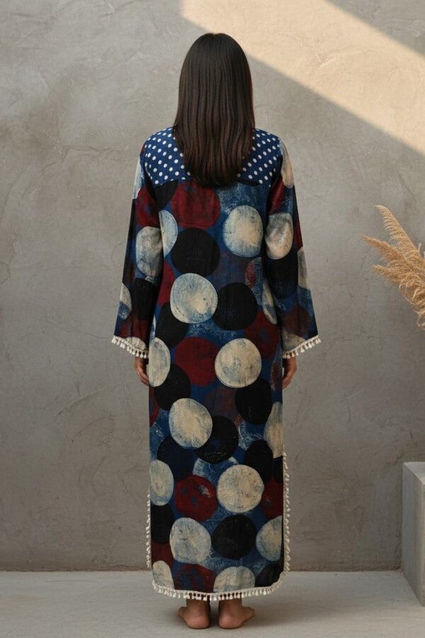 Zoya Modal Silk Ajrakh Maxi Dress