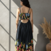 Baani Mul Cotton Floral Spaghetti Sundress