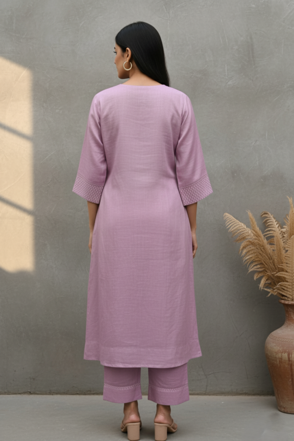 Trisha Chanderi Tissue Brocade Kurta Set