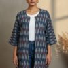 Tanya Ikkat Kimono Open Jacket III