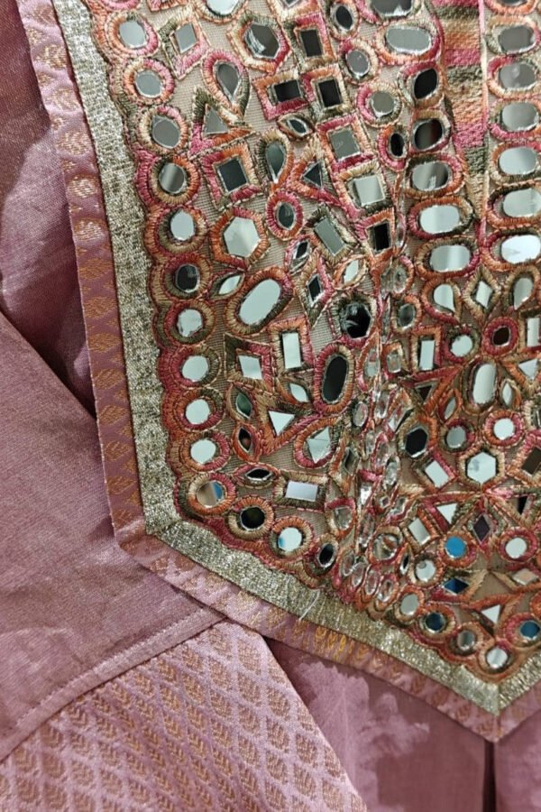 Trisha Chanderi Tissue Brocade Kurta Set