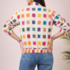 Misha Double Ikat Reversible Bomber Jacket