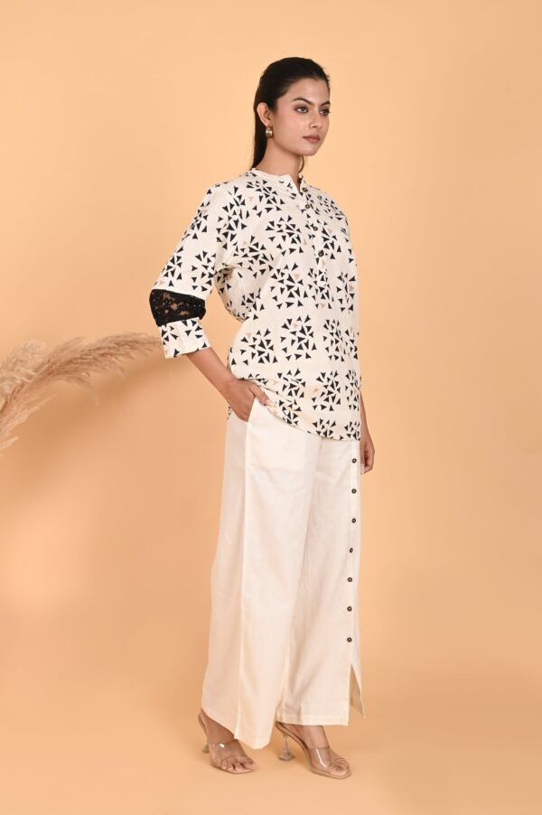 Anisha Linen Lace Co-ord Set