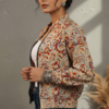 Misha Ikkat Reversible Bomber Jacket