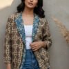 Misha Ajrakh Reversible Bomber Jacket