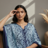 Isabella Modal Silk Shibori Kaftan