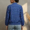 Misha Ikkat Kalamkari Reversible Jacket