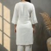 Ishani Peach Yellow Linen Scallop Co-ord Set