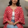 Tanya Ikkat Kalamkari Reversible Jacket I