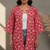 Tanya Ikkat Kalamkari Reversible Jacket I