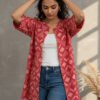 Tanya Ikkat Kalamkari Reversible Jacket I