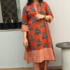 Akira Pure Cotton Handblock Kurta Set I