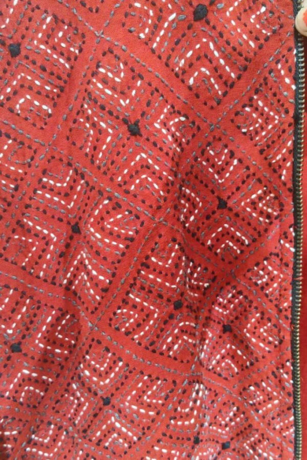 Mira Kantha Bomber Jacket – Geometric I