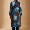 Noor Ajrakh Velvet Kurta Set – Floral