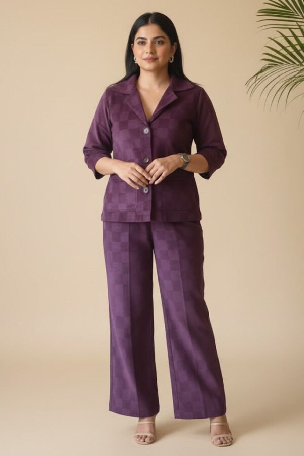 Nysa Corduroy Cotton Co-ord Set