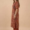 Sakura Kalamkari Nellore Silk Kurta Set I